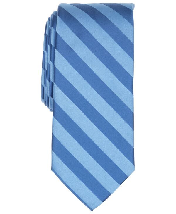 ペリーエリス メンズ アクセサリー ネクタイ サテン Perry Ellis Mensatin Stripe Solid Tie Blue ブルー
