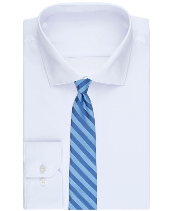 ペリーエリス メンズ アクセサリー ネクタイ サテン Perry Ellis Mensatin Stripe Solid Tie Blue ブルー