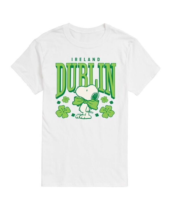 エアウェーブス メンズ トップス Tシャツ 半袖 AIRWAVES Mens Peanuts Dublin Ireland ShortSleeve TShirt White ホワイト