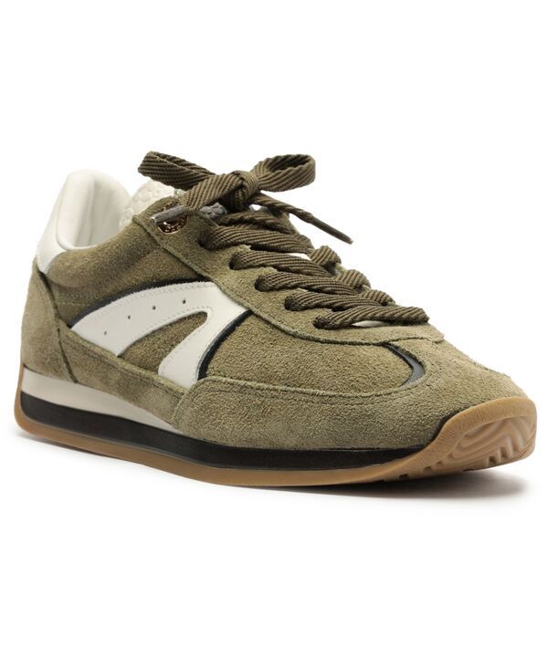 アレッツォ レディース シューズ スニーカー Arezzo Womens Molly Round Toe Sneakers Green グリーン