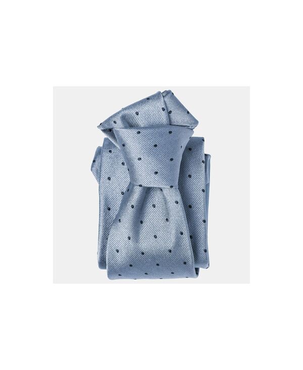エリザベッタ メンズ アクセサリー ネクタイ シルク Elizabetta Pisa Silk Jacquard Tie for Men Sky blue ブルー
