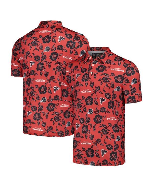 レインスプーナー メンズ トップス ポロシャツ Reyn Spooner Mens Red Atlanta Falcons Pua Performance Polo Shirt Red レッド