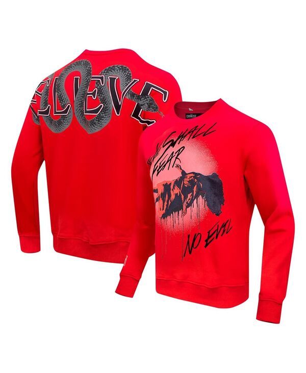 フリーズマックス メンズ アウター パーカー・スウェット シャツ Freeze Max Mens Red Thexorcist We Shall Fear Pullover Sweatshirt Re