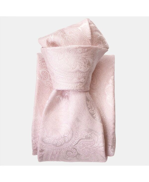 エリザベッタ メンズ アクセサリー ネクタイ シルク Elizabetta Montecarlo Silk Jacquard Tie for Men Pink ピンク