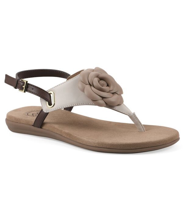 ホワイトマウンテン レディース シューズ サンダル White Mountain Womens Lifey Slingback Sandals Cream クリーム