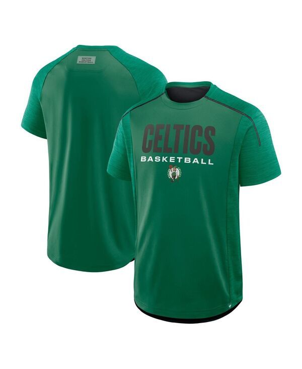 ファナティクス メンズ トップス Tシャツ Fanatics Mens Kelly Green Boston Celtics Inbound Pass Play Practice TShirt Kel