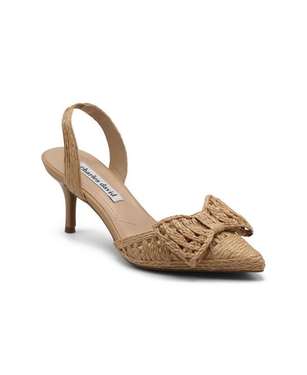 チャールズ・デイビッド レディース シューズ パンプス Charles David Womens Agora Slingback Dress Natural