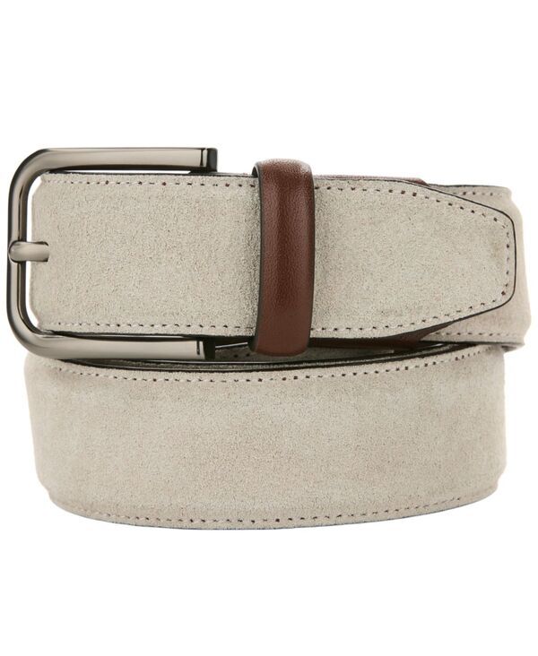 ペリーエリス メンズ アクセサリー ベルト スエード レザー Perry Ellis Portfolio Mensummer Suede Leather Beltaupe トープ
