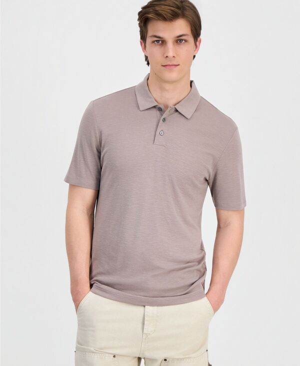 ヒューゴボス メンズ トップス ポロシャツ リネン Hugo Boss Mens Dulinen Polo Shirt lightpastel brown ブラウン
