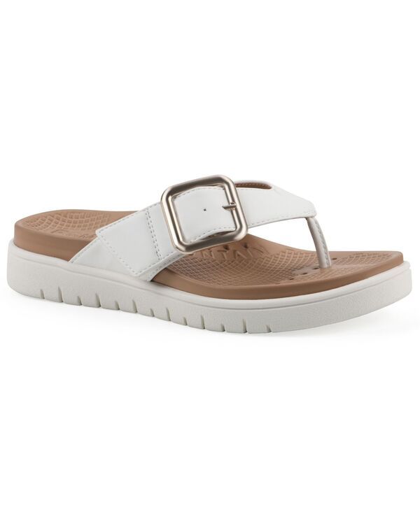 ホワイトマウンテン レディース シューズ サンダル White Mountain Womens Nalla FOM Recovery Sandal White ホワイト
