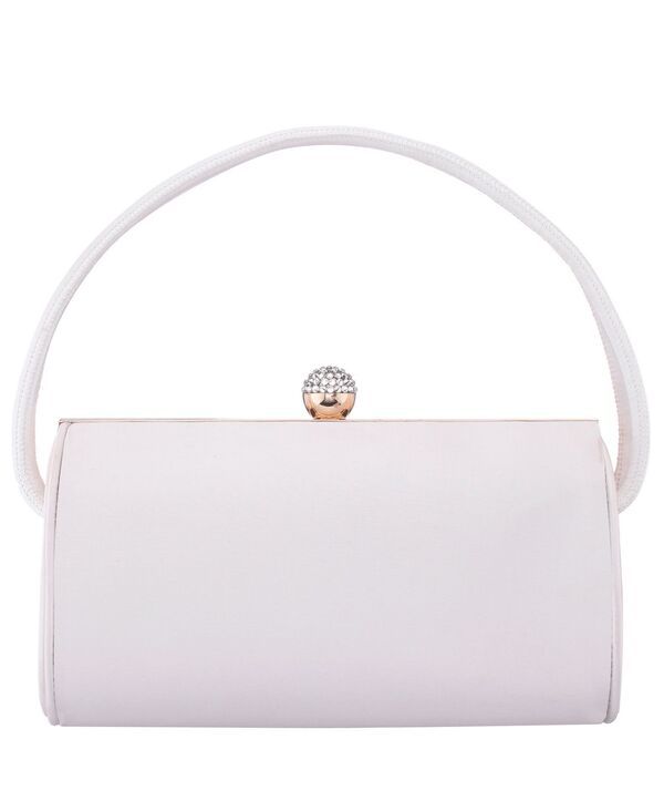 ニナ レディース バッグ ヴィンテージ Nina Khalani Vintage Style Small Satchel Handbag Ivory アイボリー