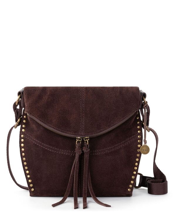 ザサック レディース バッグ レザー The Sak Silverlake Leather Crossbody Bag Mahogany Suede