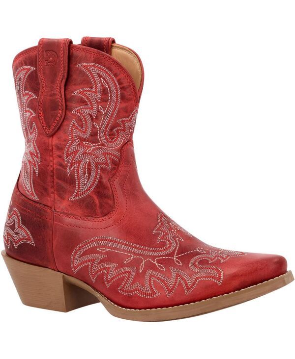 ドゥランゴ レディース シューズ ブーツ・レインブーツ Durango Womenshyloh Pony Boot Crimson red レッド