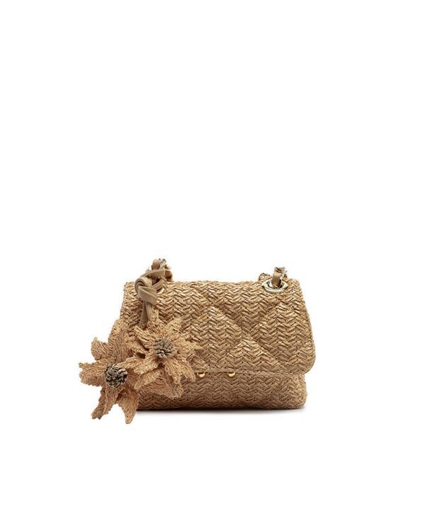 アレッツォ レディース バッグ Arezzo Cali Small CrocheturnLock Crossbody Bag Verano