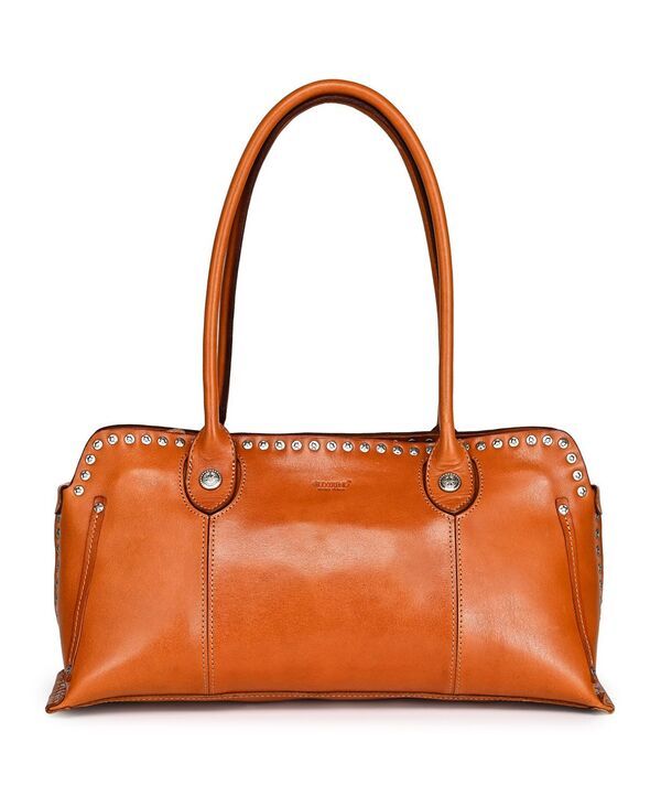 オールドトレンド レディース バッグ OLD TREND Soularge Shoulder Handbag Cognac Brown ブラウン
