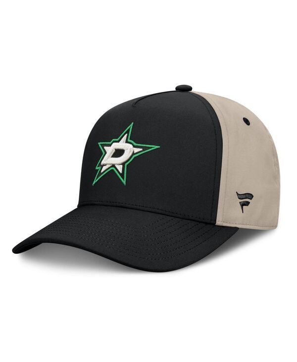 ファナティクス メンズ アクセサリー 帽子 Fanatics Mens BlackTan Dallastars 2026 Stanley Cuplayoffs Lockeroom Adjustable
