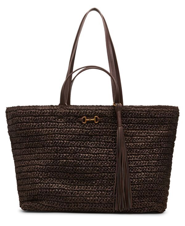 アンクライン レディース バッグ Anne Klein ExtraLarge Horse Bitote Handbag Brown ブラウン