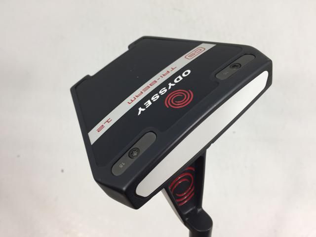 返品OK 【中古ゴルフクラブ】【美品】オデッセイ TRI-BEAM (トライビーム) #12 CS TWELVE CS パター 2023 STROKE LAB(ストローク ラボ) 70C RED シャフト パター