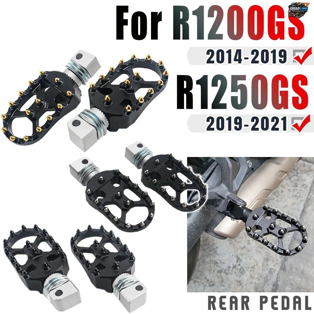 BMW R1200GS ADV LC R1200GS LC R1250GS LC 用オートバイアクセサリー滑り止めフットペグパッセンジャーリアフットペグフットレストペダル
