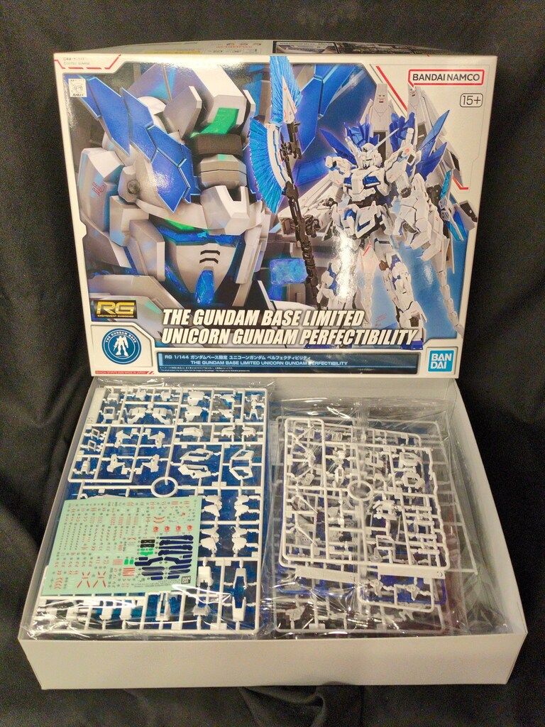 BANDAI SPIRITS RG 1/144 ガンダムベース限定 バンダイナムコ版 ユニコーンガンダム ペルフェクティビリティ