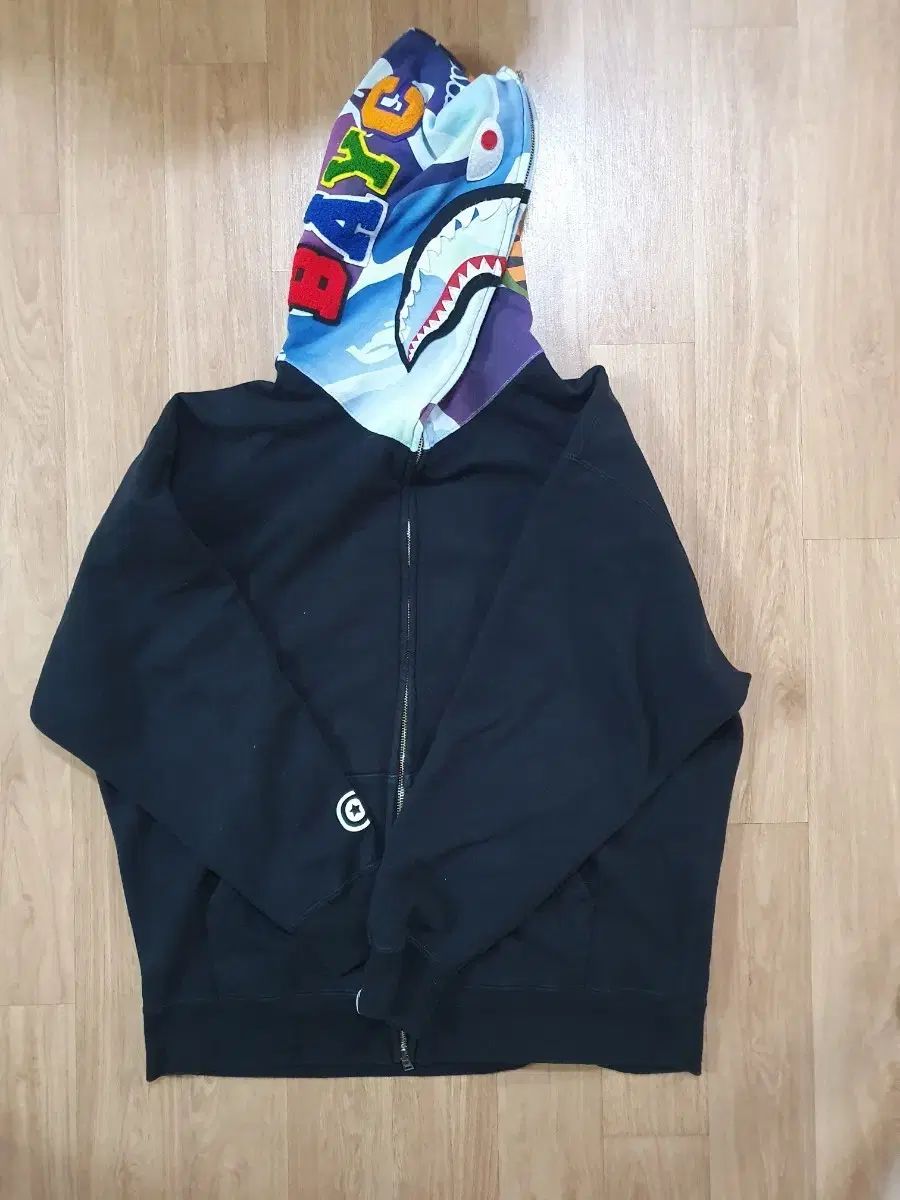 A BATHING APE ベイプ bayc シャーク フードジップアップ