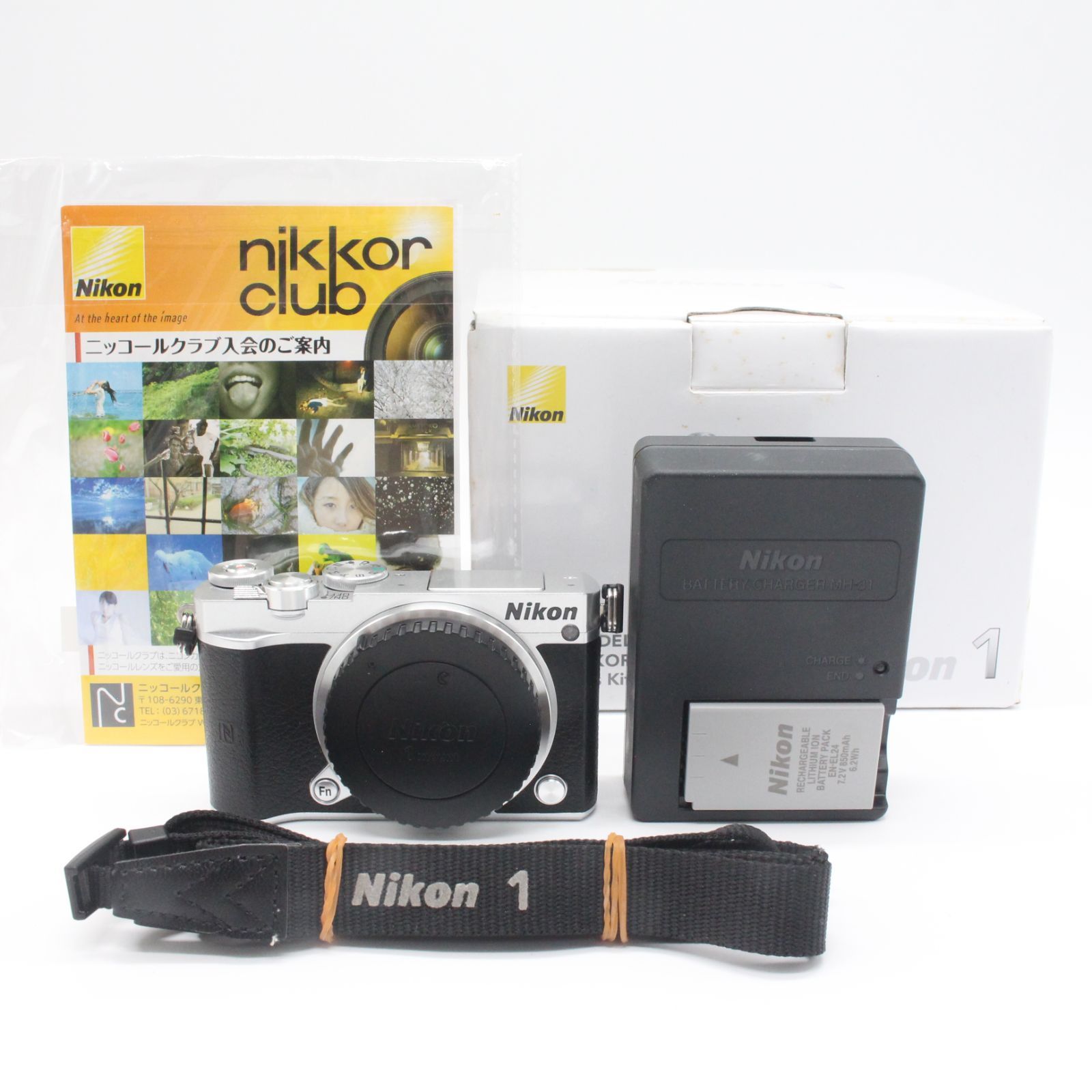 514ショット！■極上品■ Nikon Nikon1 J5 ボディ シルバー