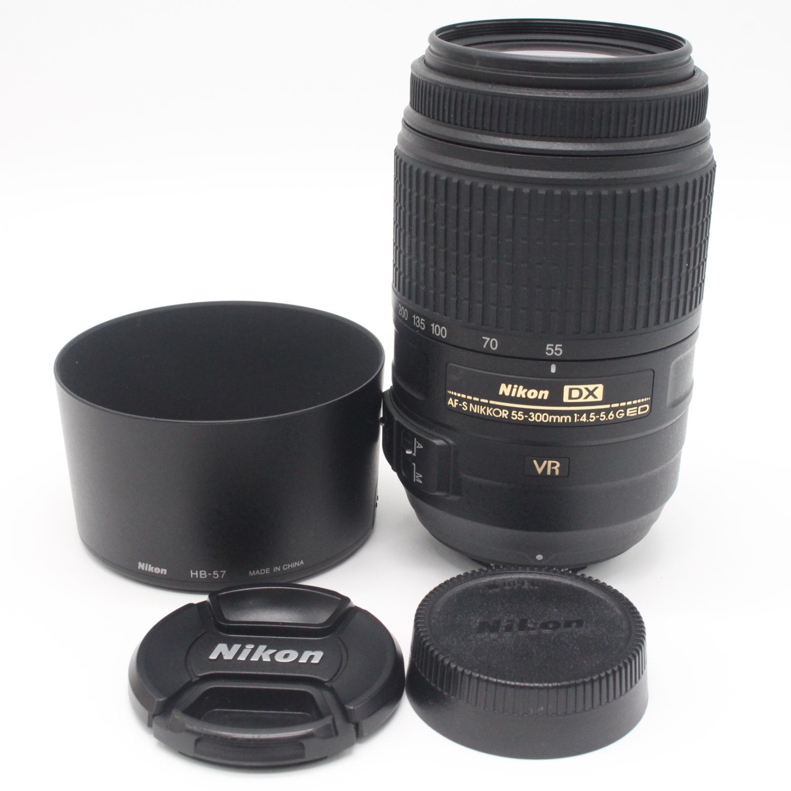 嬉しいフード付き！■極上品■ Nikon AF-S DX NIKKOR 55-300mm f/4.5-5.6G ED VR