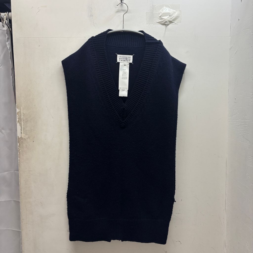 Maison Margiela メゾンマルジェラ 21AW Wool Knit Vest ニットベスト