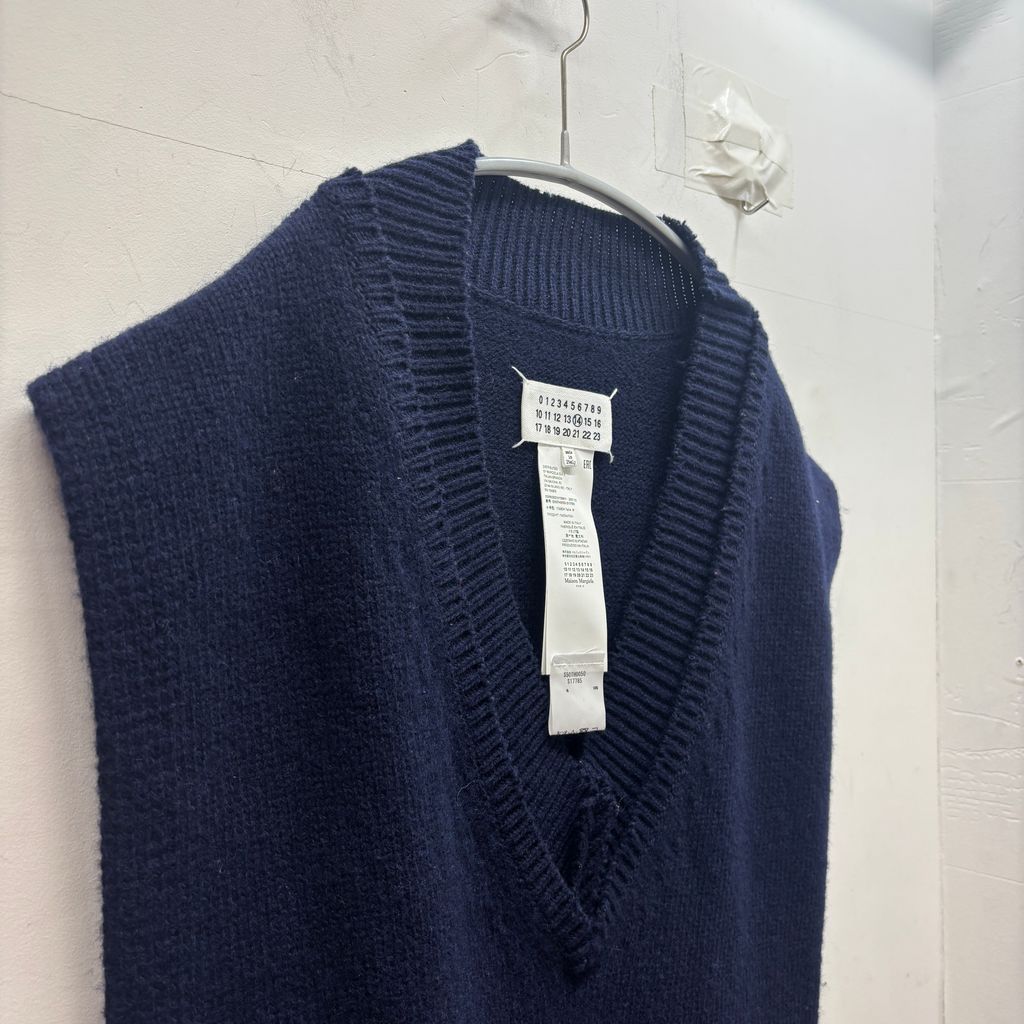 Maison Margiela メゾンマルジェラ 21AW Wool Knit Vest ニットベスト