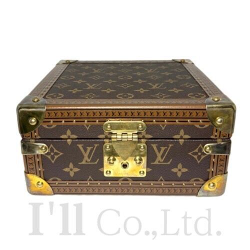 Louis Vuitton　ルイ・ヴィトン　コフレ・ジュワイアリー　モノグラム　M13513　ブランドバッグ　ハードトランク　ジュエリーボックス　アクセサリーケース　ジュエリー収納　コスメ　メイク【中古】【87513】