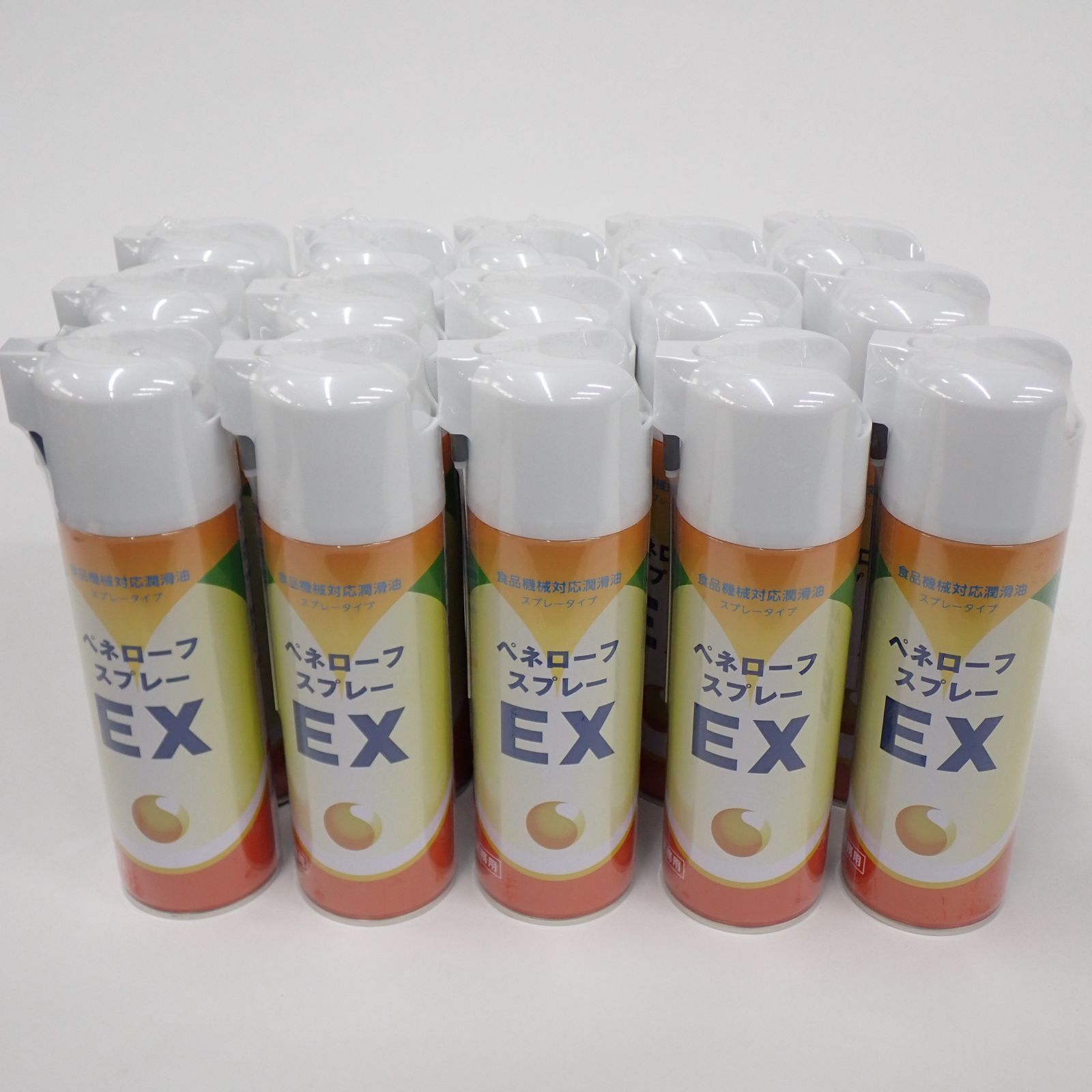 新品 ペネローフスプレーEX 食品機械対応潤滑油 スプレータイプ 15本まとめセット キッチン用品#16522