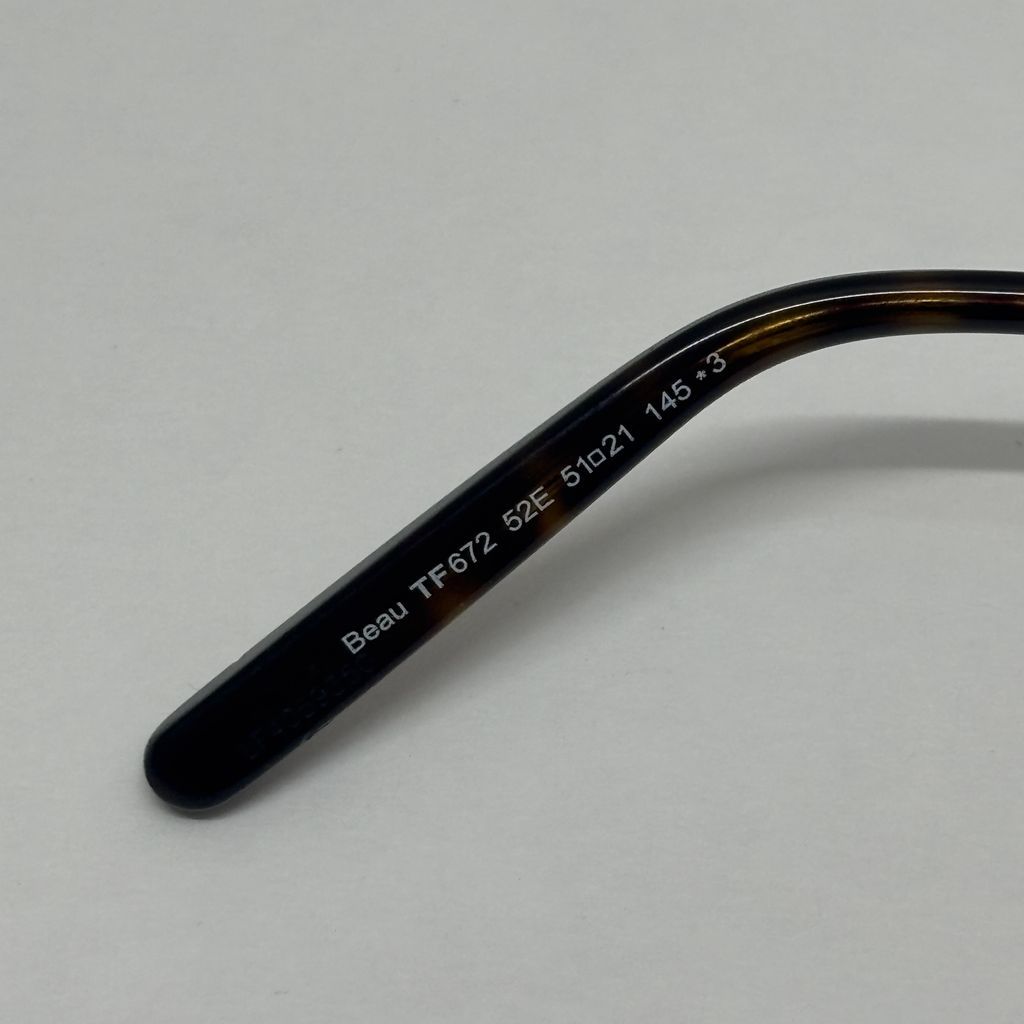 TOM FORD トムフォード Beau サングラス TF672 52E ブラウン系