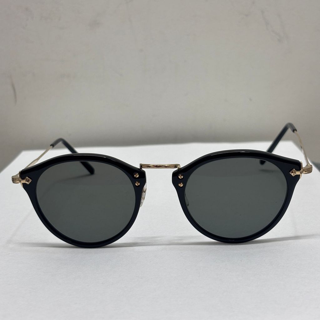EYEVAN E-0505 サングラス ブラック ゴールド EYEVAN アイヴァン E-0505 サングラス ブラック ゴールド size:47□ 24
