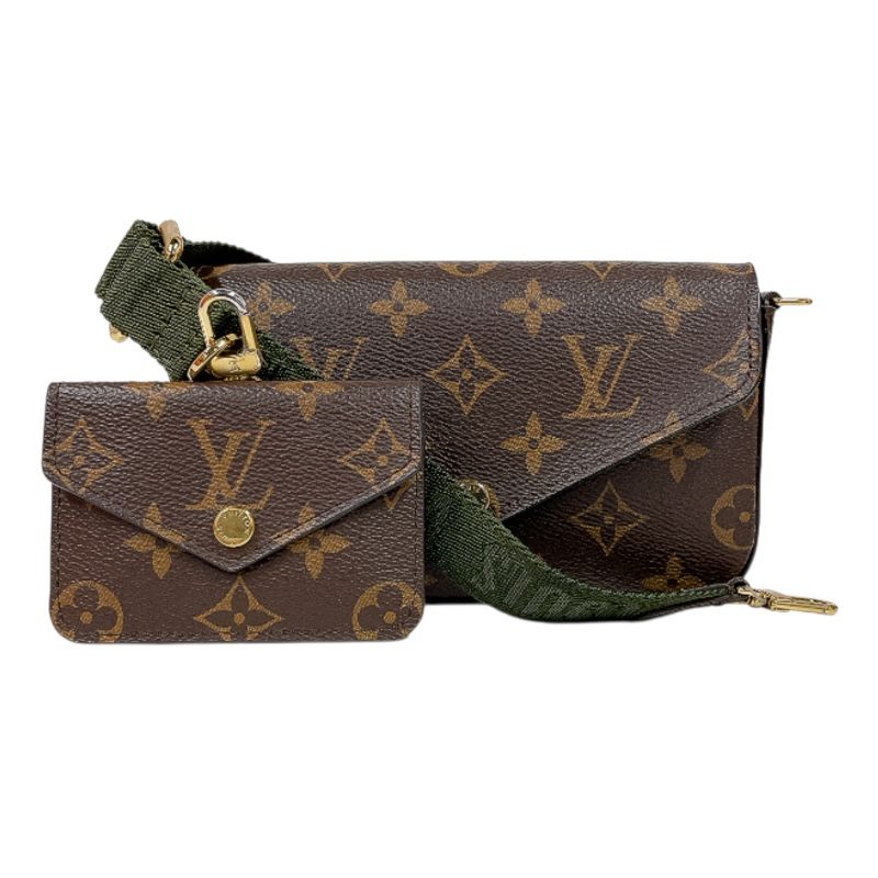 ルイ・ヴィトン LOUIS VUITTON ミュルティ・ポシェット・フェリシー M80091 ブラウン モノグラム レディース ショルダーバッグ