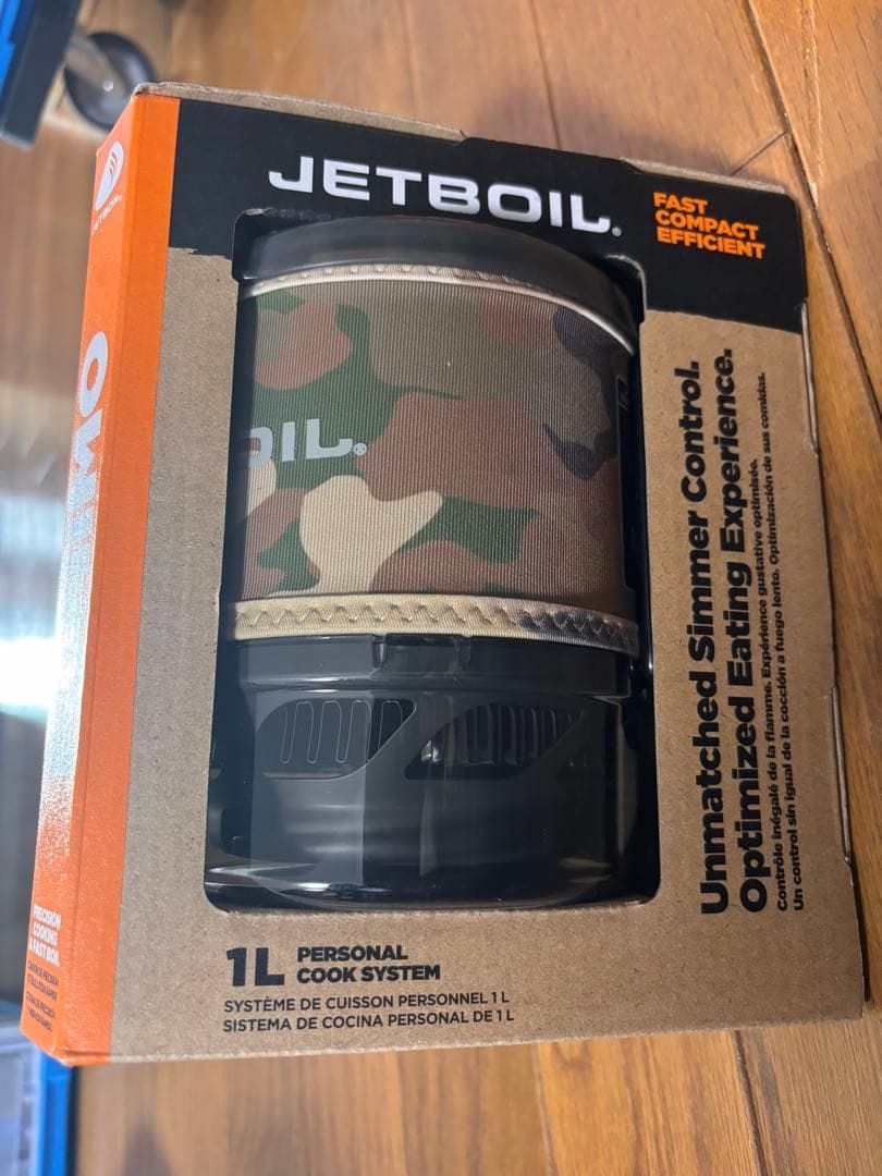 新品】JETBOIL ジェットボイル ミニモ カモ柄 バーナー トロ火対応