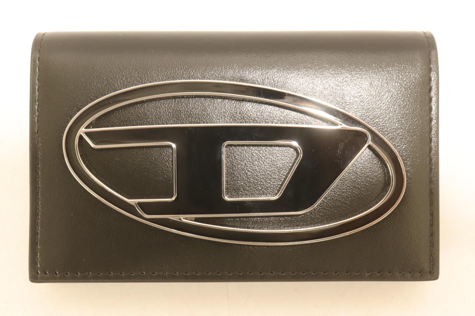 【中古】 DIESEL メンズカードケース -- 1DR CARD HOLDER IV DIESEL -- 黒 ブラック