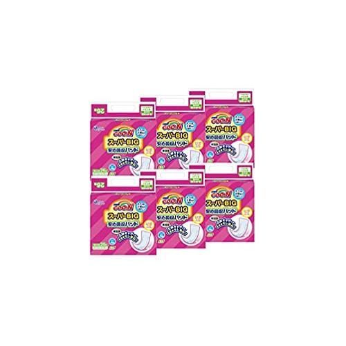 【パッド スーパーBIG】グーン 安心吸収 (15~35kg)156枚(26枚×6) [ケース販売]