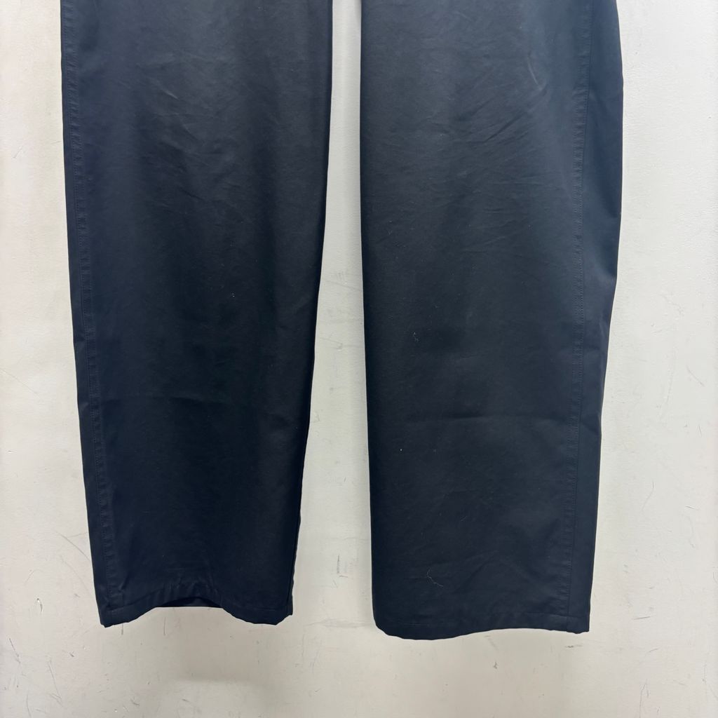 AURALEE オーラリー 24SS WASHED FINX SILK CHAMBRAY BELTED PANTS