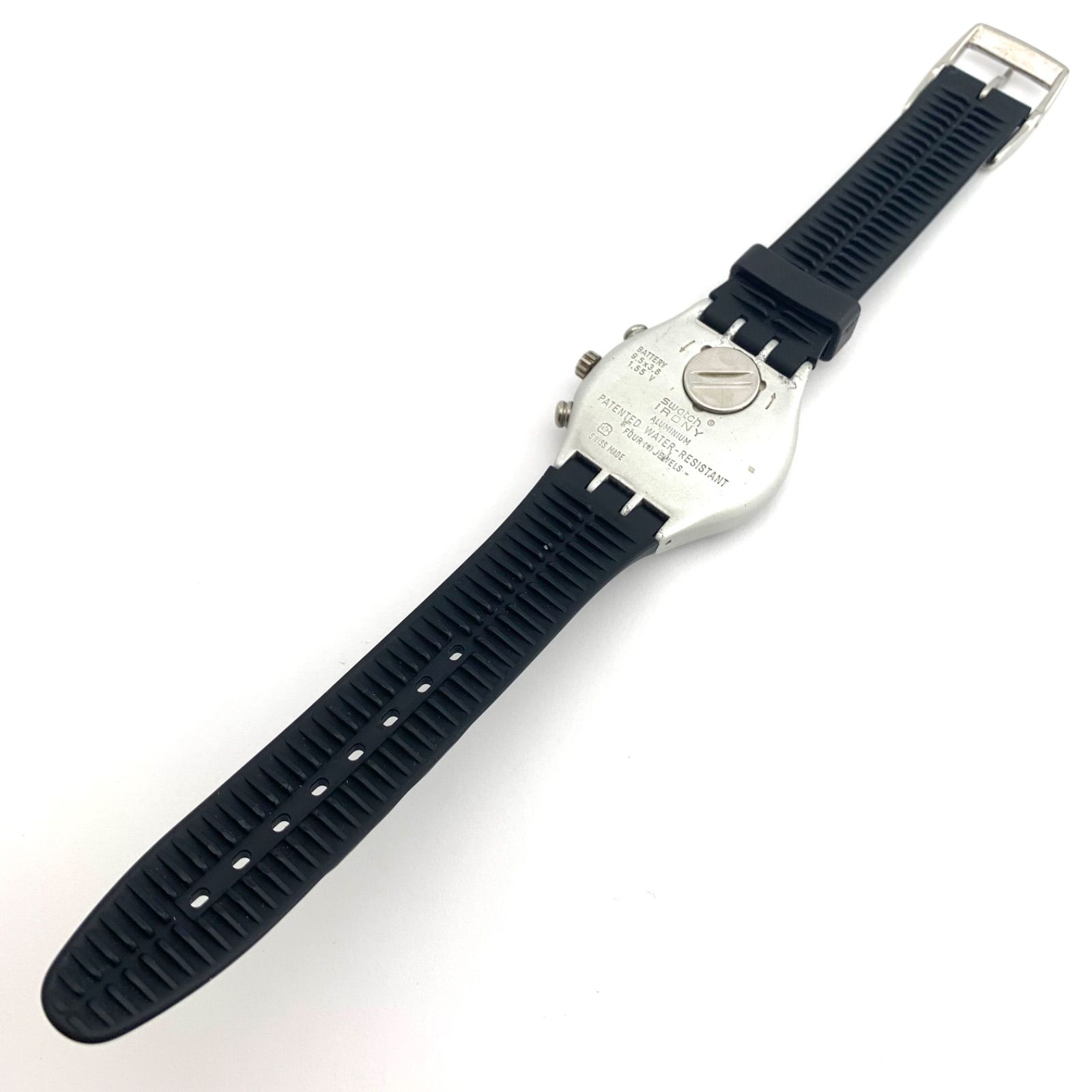 ジャンク】Swatch IRONY AG 1995 クロノグラフ 腕時計 本体 - メルカリ