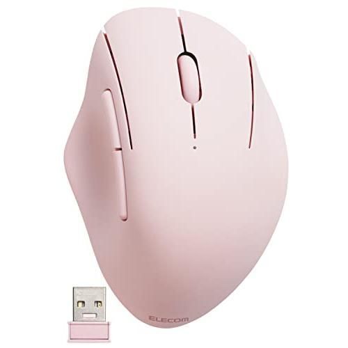 エレコム マウス ワイヤレスマウス SHELLPHA 無線2.4GHz 静音 抗菌 5ボタン ピンク M-SH20DBSKPN