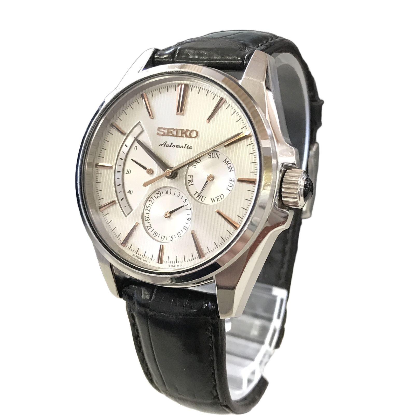 セイコー SEIKO プレザージュ プレステージライン SARW033 6R21-01C0 メンズ 腕時計 自動巻き 稼働 一般中古 T11320354