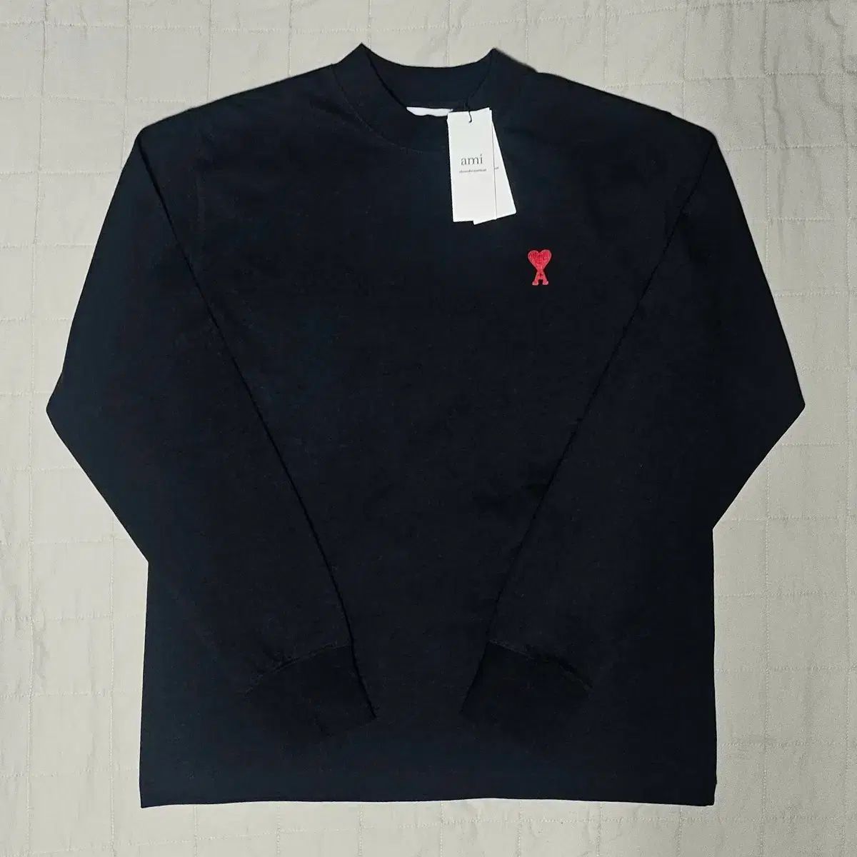 新商品 アミ スモールハート ロングスリーブ M S L