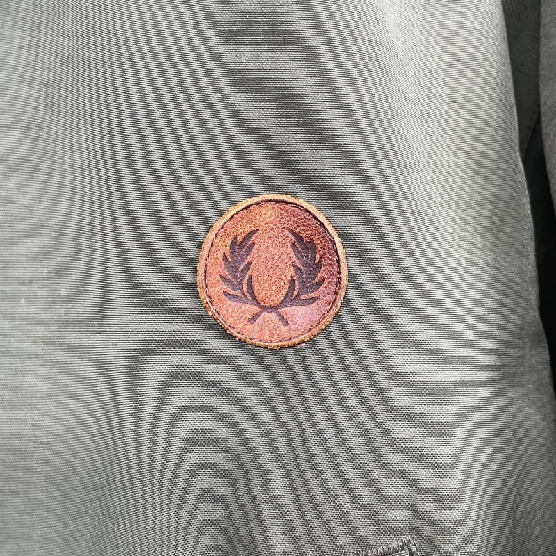 中古】FRED PERRY ミリタリーコート サイズM グリーン フレッドペリー
