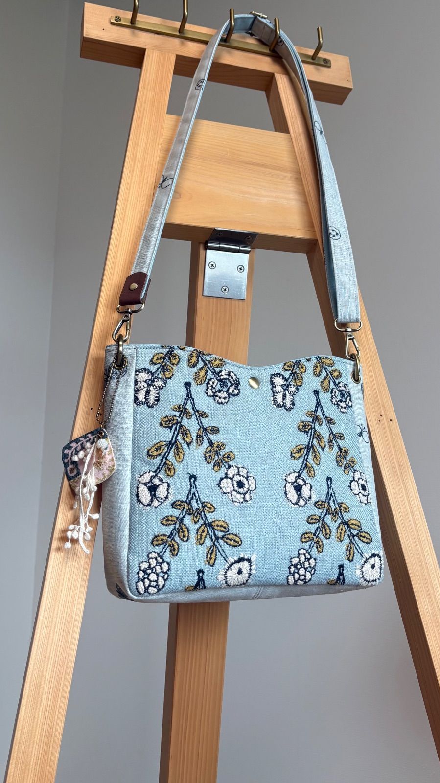 ミナペルホネン□ハンドメイド□pitaサンドbag