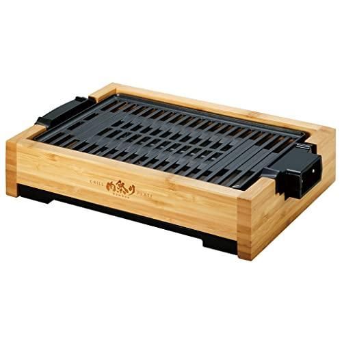 アピックス(APIX INTL) 減煙グリルプレート 「肉祭りBomboo」焼肉プレート ステーキプレート ホットプレート 減煙 減脂 上質な竹