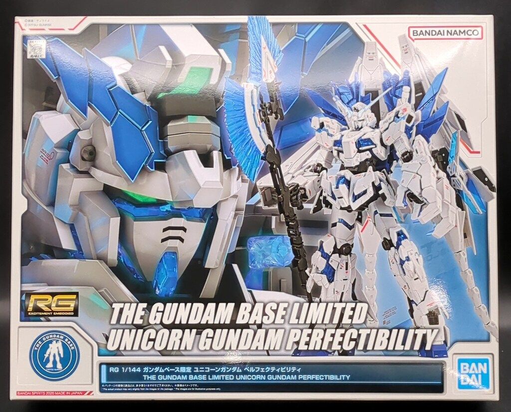 BANDAI SPIRITS RG 1/144 ガンダムベース限定 バンダイナムコ版 ユニコーンガンダム ペルフェクティビリティ