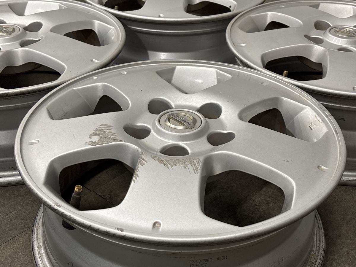 純正品】ニッサン C25 セレナ 15in 5.5JJ +45 PCD114.3 4本セット