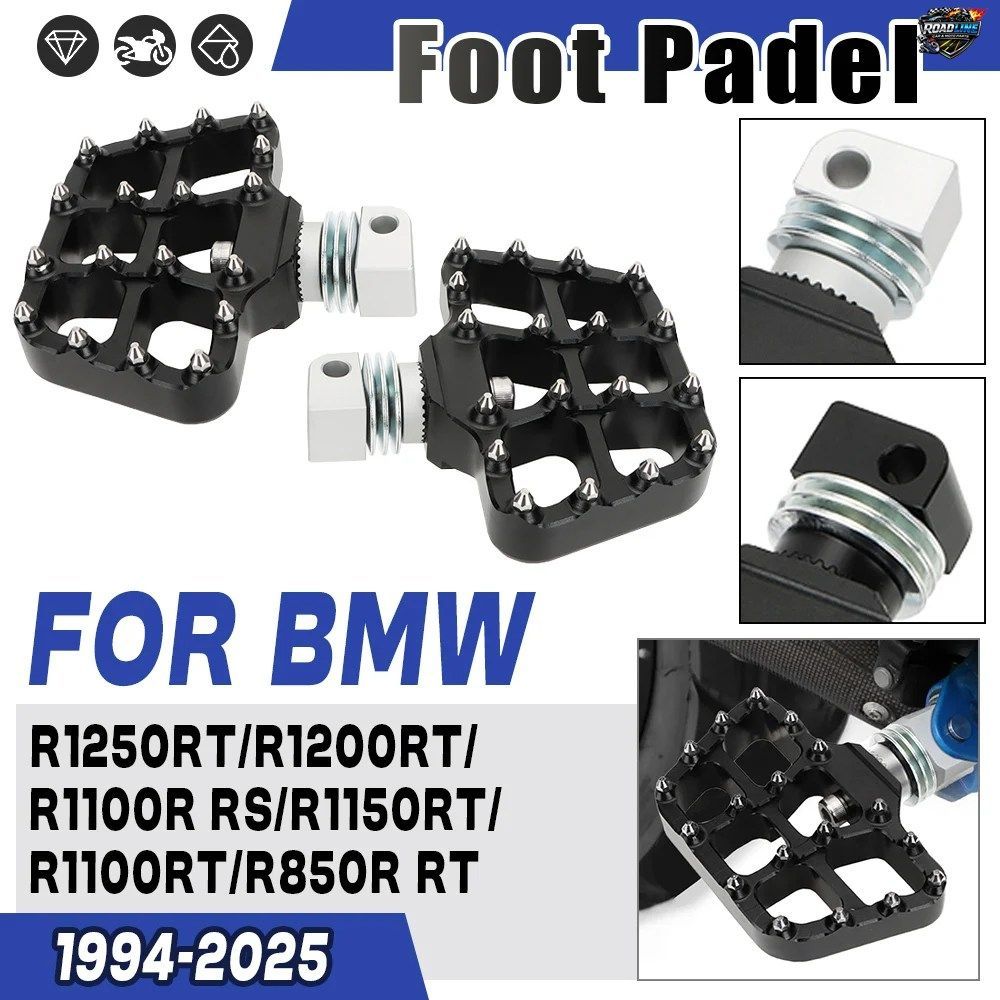 BMW R1200RT LC R1100 R R 1150RT R 850 R/RT用モーターサイクルフットレスト、パッセンジャーリアフットペグ、ペダルフットレスト