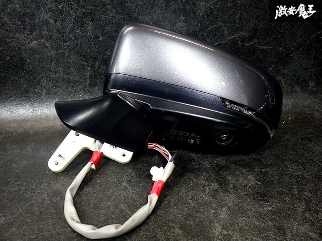 【保証付！ 即発送！】動作OK！ スバル純正 GUE GU6 GU7 GUD クロストレック ドアミラー サイドミラー 左 助手席 8ピン+1ピン メタリック系