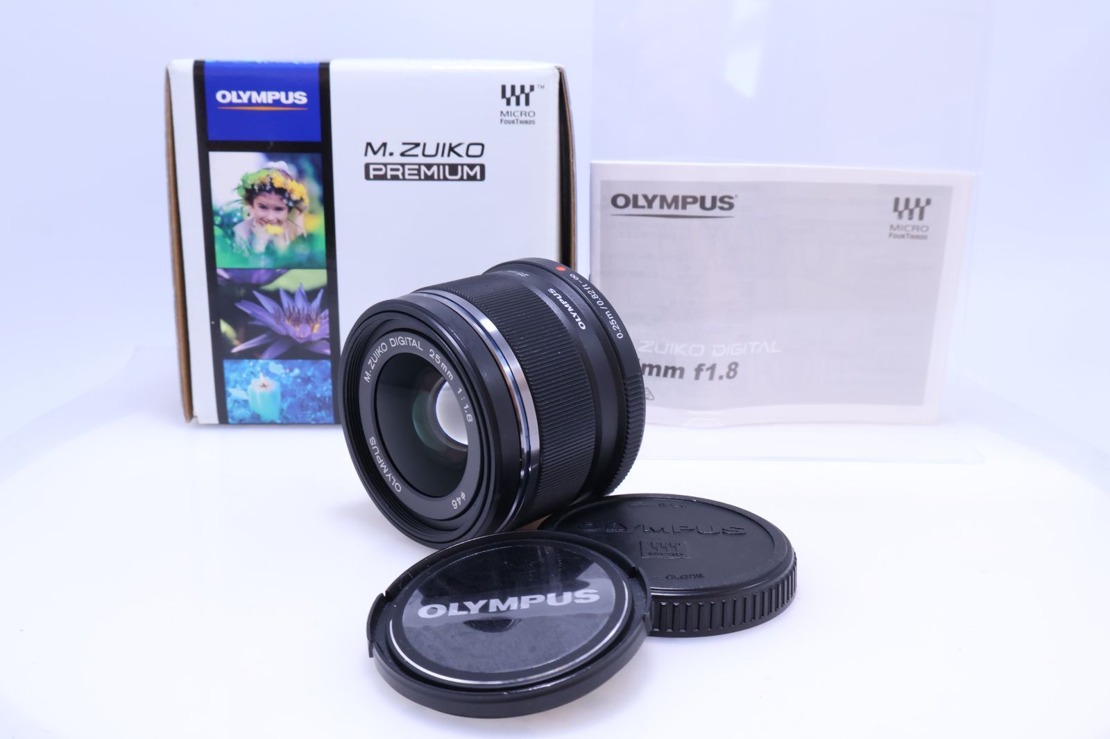 【極美品】OLYMPUS M.ZUIKO DIGITAL 25mm F1.8 ブラック 単焦点レンズ
